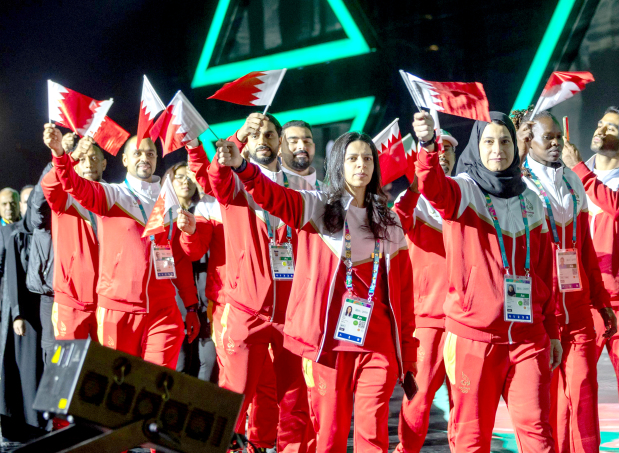 Bahrain delegation joins closing ceremony of Islamic Solidarity Games in Riyadh